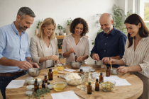 Atelier au Naturel – visuel généré par IA